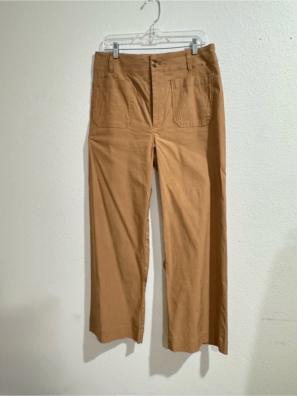 Maeve Full Length Colette Pants in Tan